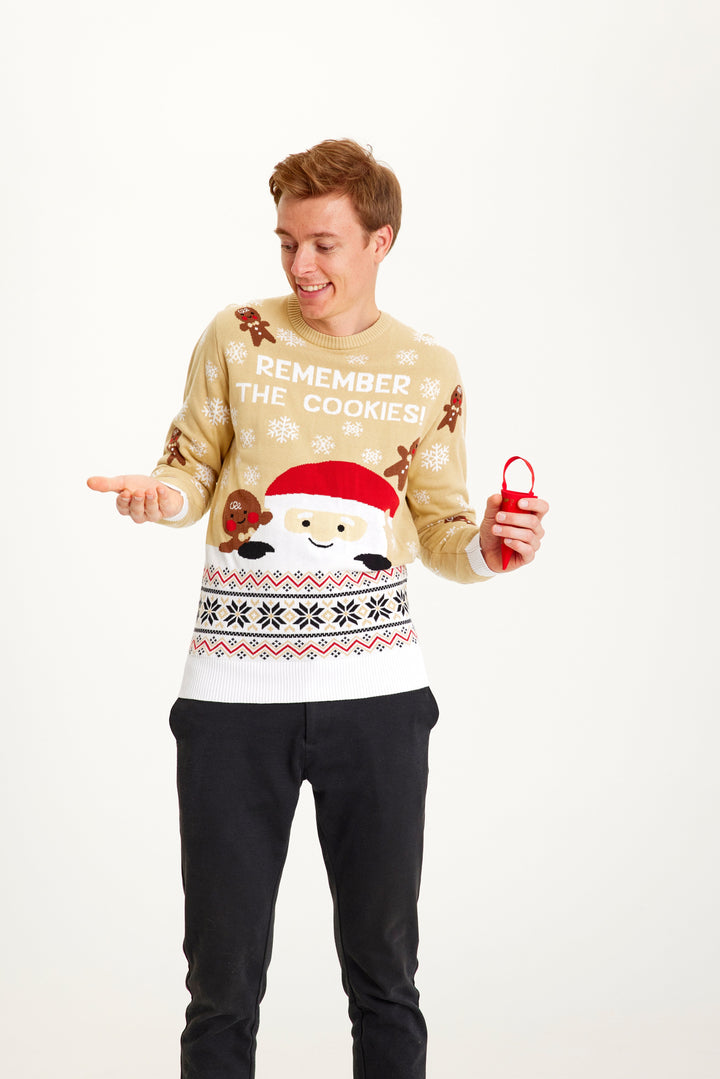 Cookie Christmas Sweter Męska