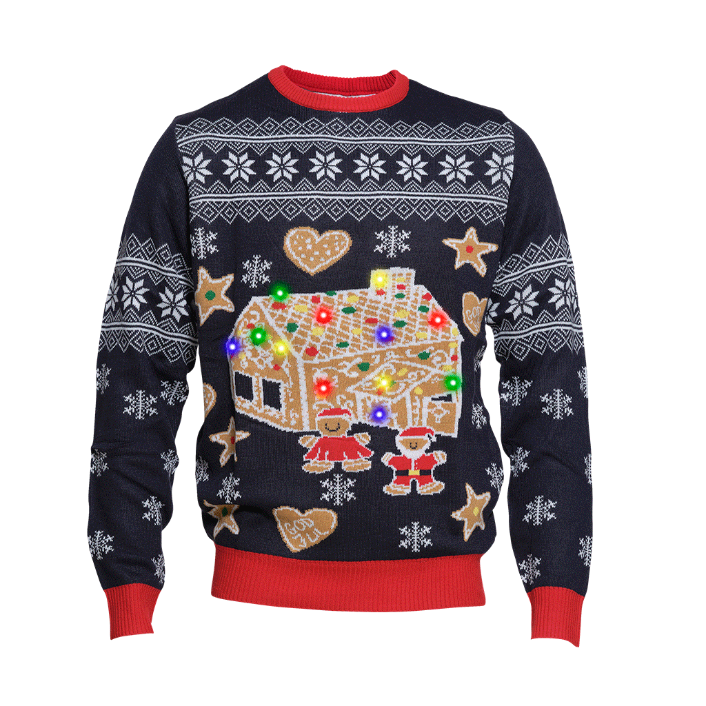 Gingerbread Christmas Sweter Męska