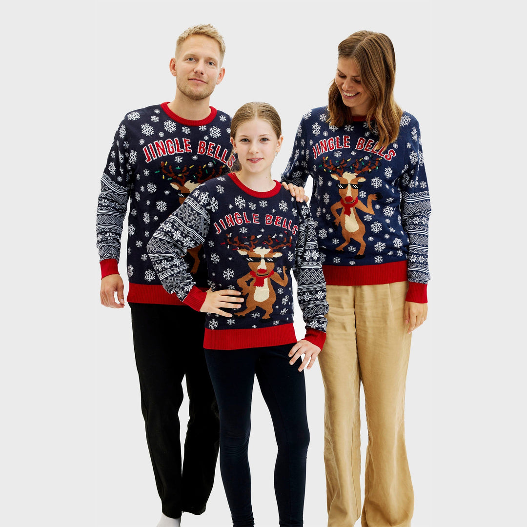 Jingle Bells Christmas Sweter Męskie