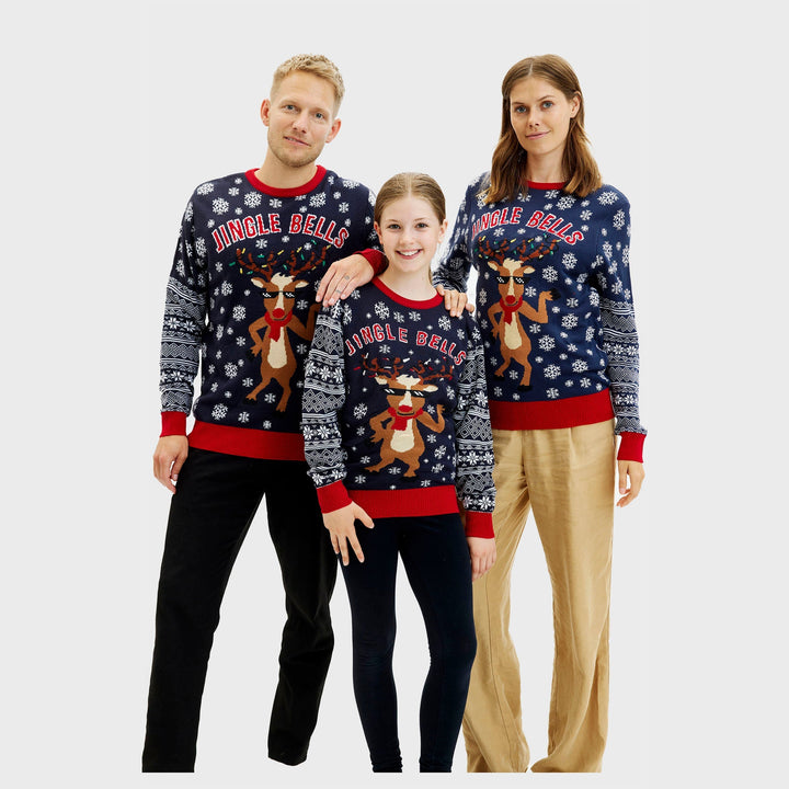 Jingle Bells Christmas Sweter Męskie