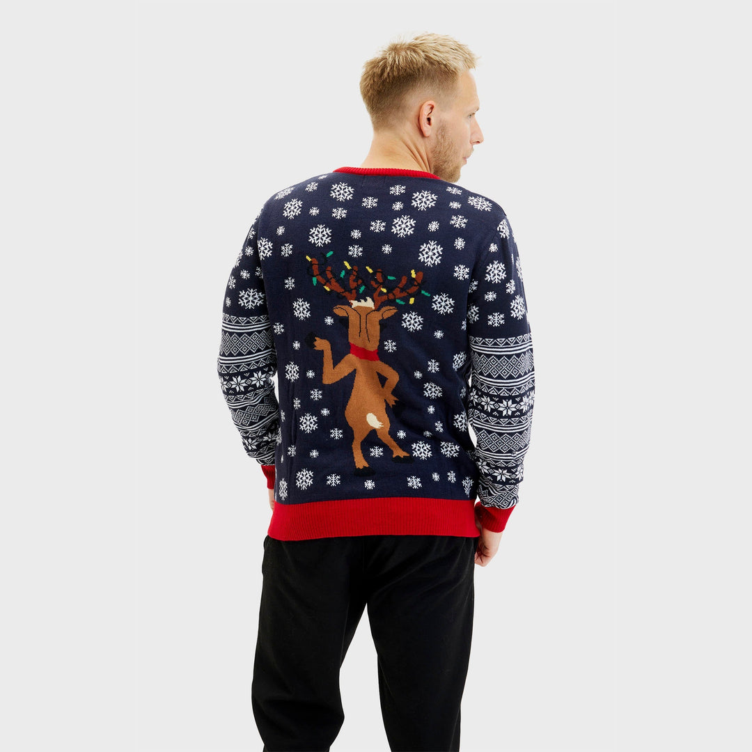 Jingle Bells Christmas Sweter Męskie