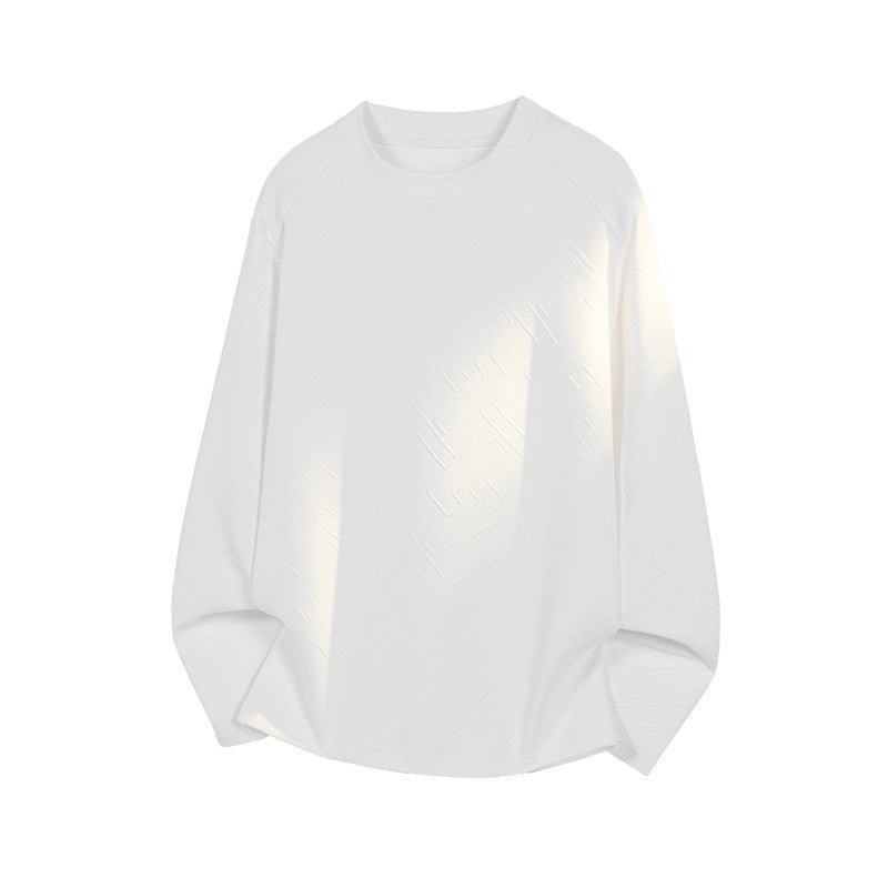 Męska Sportowa Raglanowy Sweter