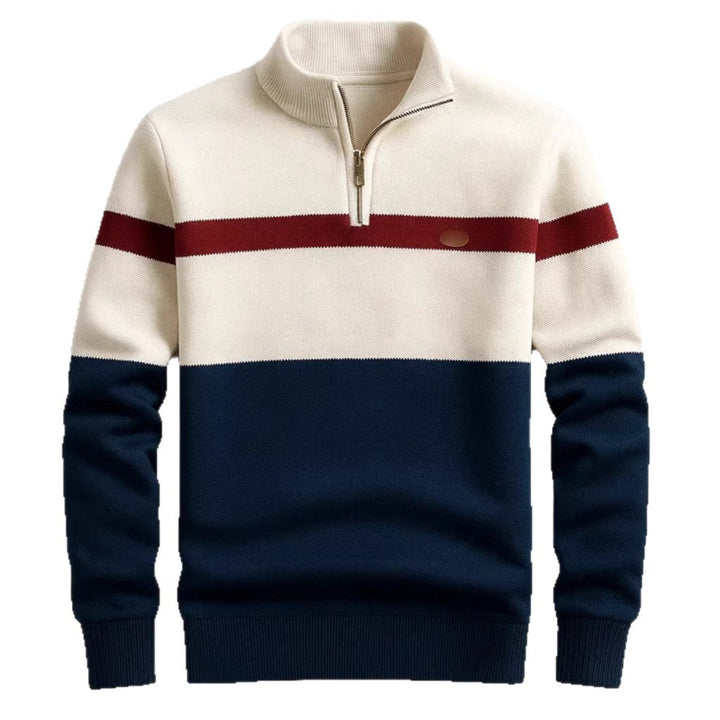 Męska Stylowy Krótki zamek Sweter
