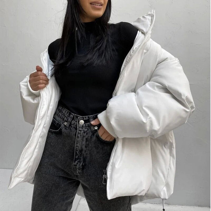 Damska oversize Down kurtka