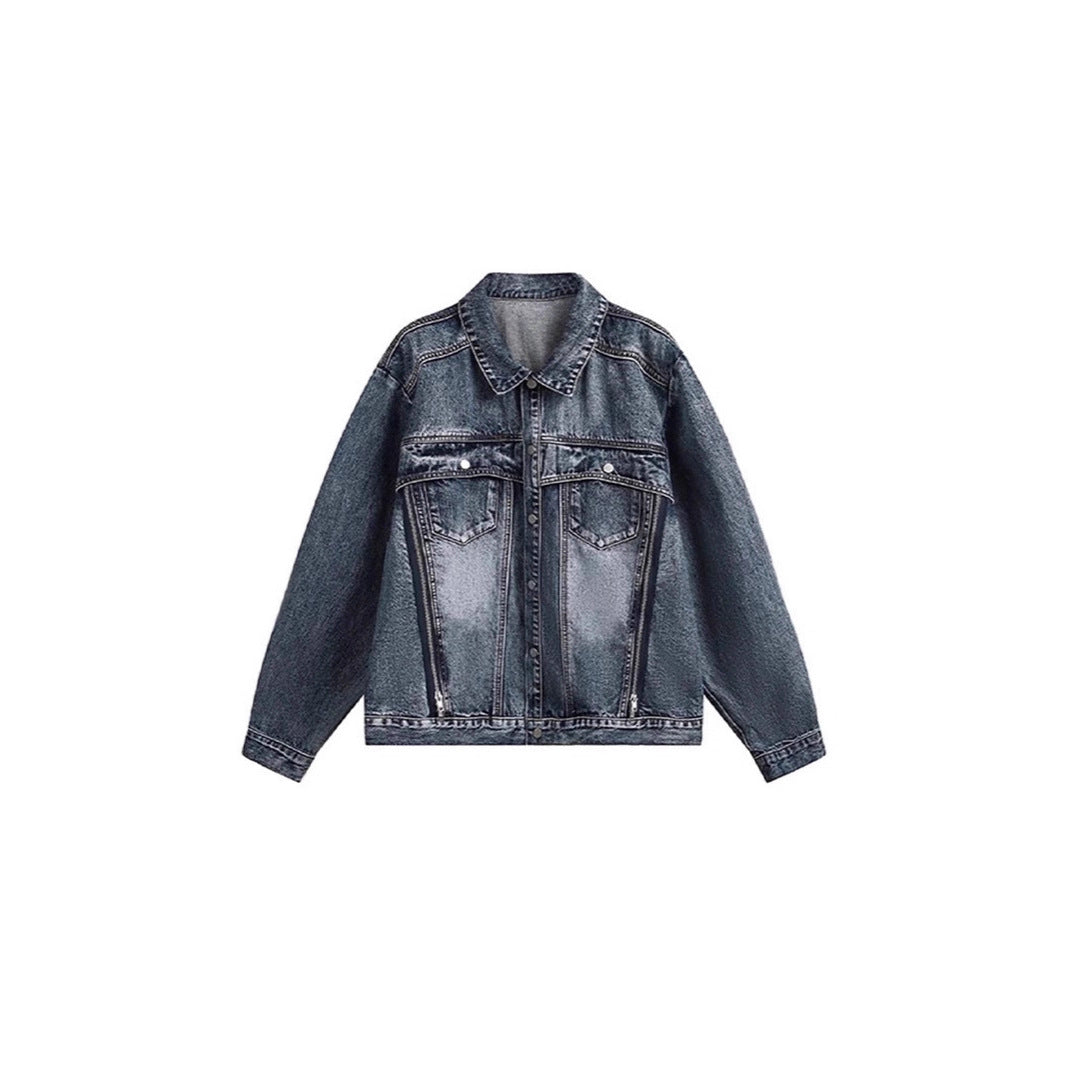 Damska Cool oversize denimowa kurtka Lumaza