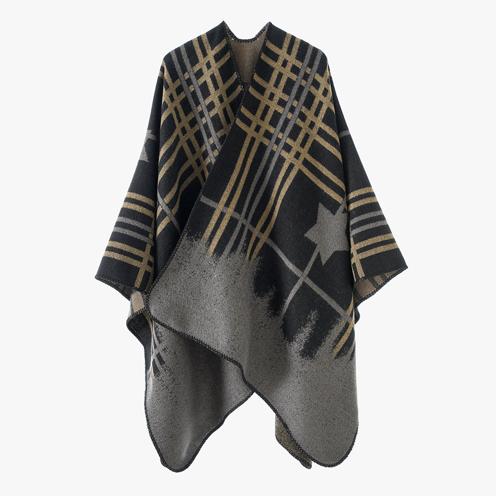 Płaszcz damski ciepła oversize casualowa
