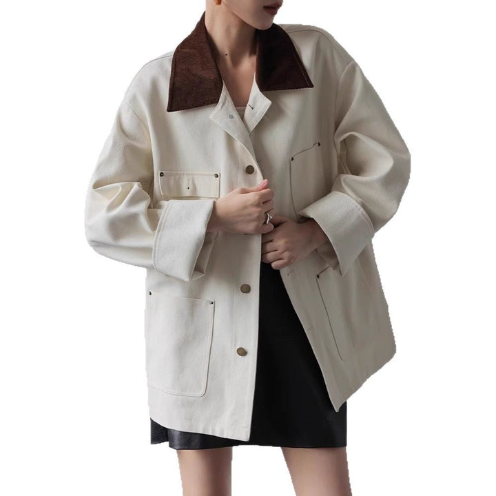 Damska transitional kurtka z nowoczesna design Lumaza