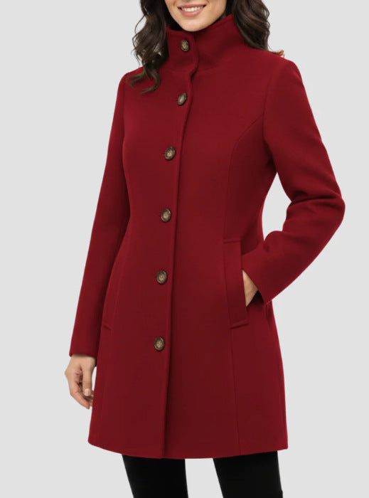 Zimowy Płaszcz dla Ponadczasowy Elegancja