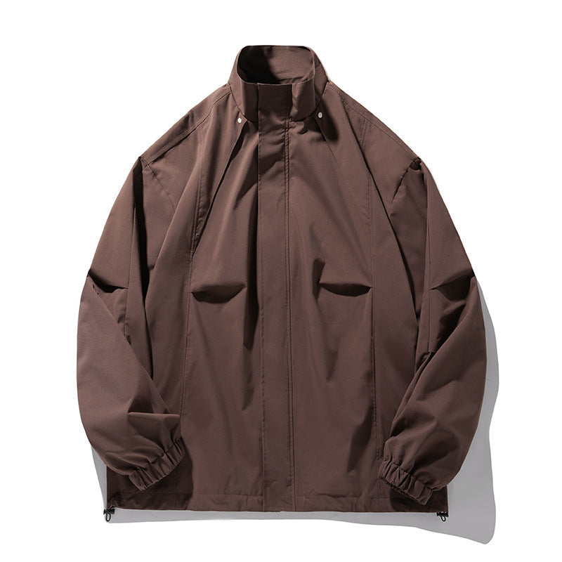Kurtka Przeciwwiatrowa Unisex Casualowa Nowoczesna Lekka