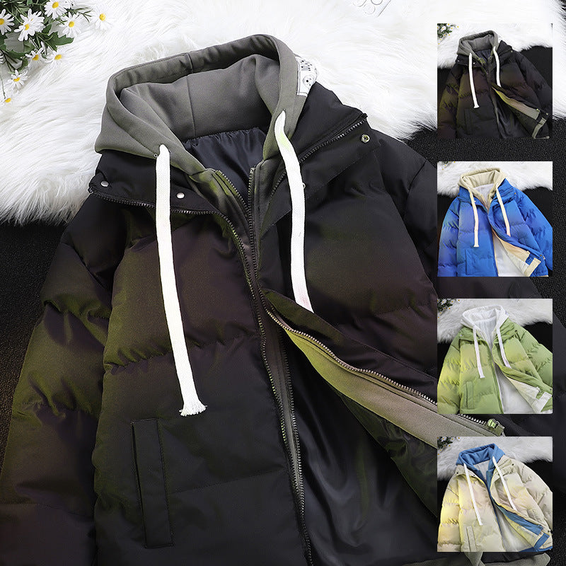 Damska pikowana z kapturem pikowana kurtka z Integrated Sweatliner i Two-Layer Design Lumaza