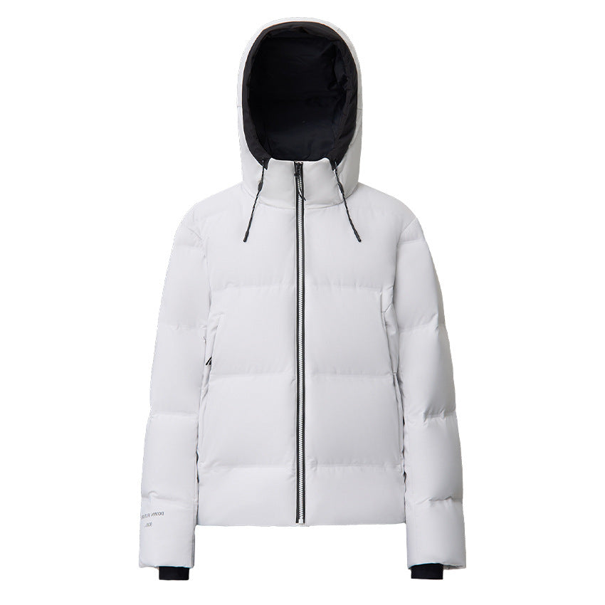 Damska ocieplana Winter kurtka z kapturem, izolacją termiczną i Windproof Outer Shell Lumaza