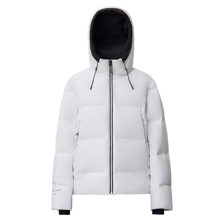 Damska ocieplana Winter kurtka z kapturem, izolacją termiczną i Windproof Outer Shell Lumaza
