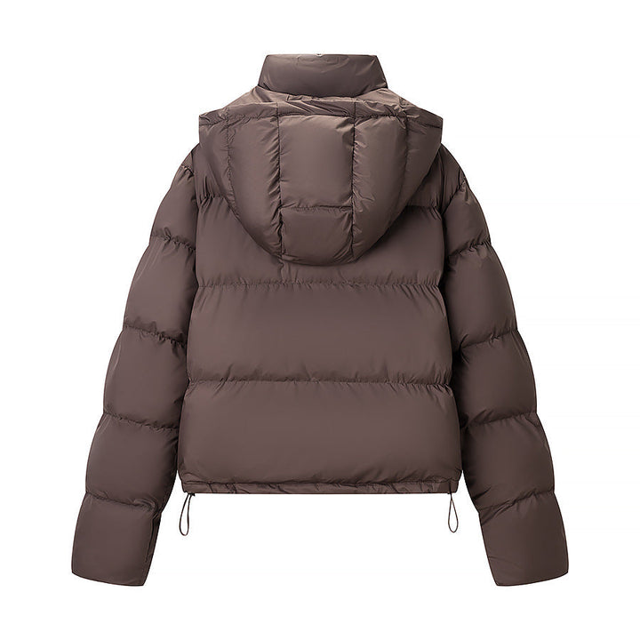 Damska ocieplana Down-Look pikowana kurtka z Removable Hood Lumaza