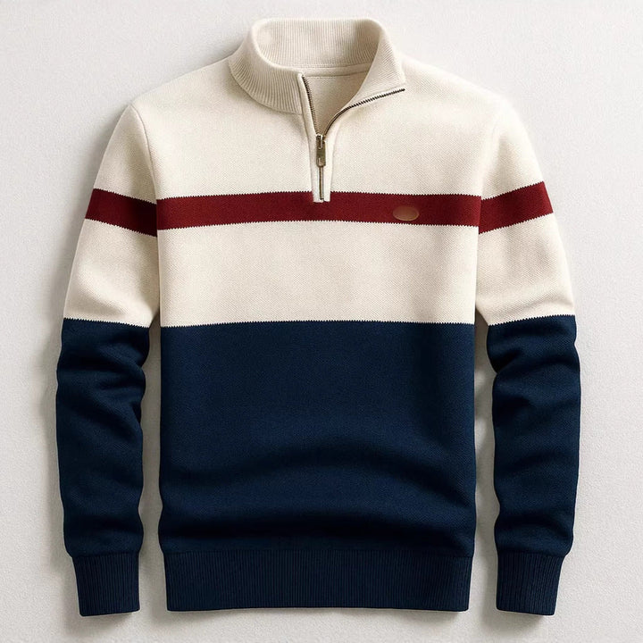Męska Stylowy Krótki zamek Sweter