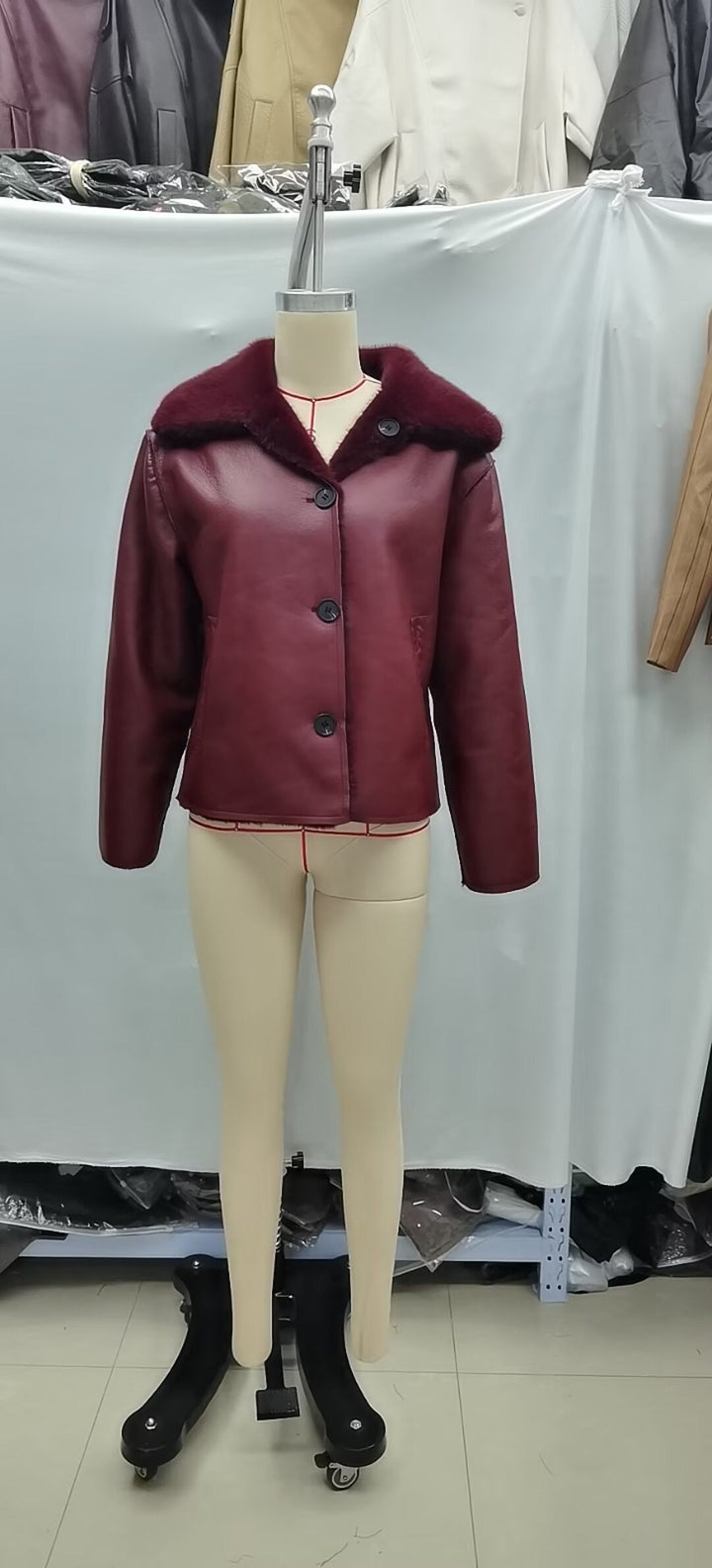 Kurtka Damska Stylowa Casualowa Elegancka