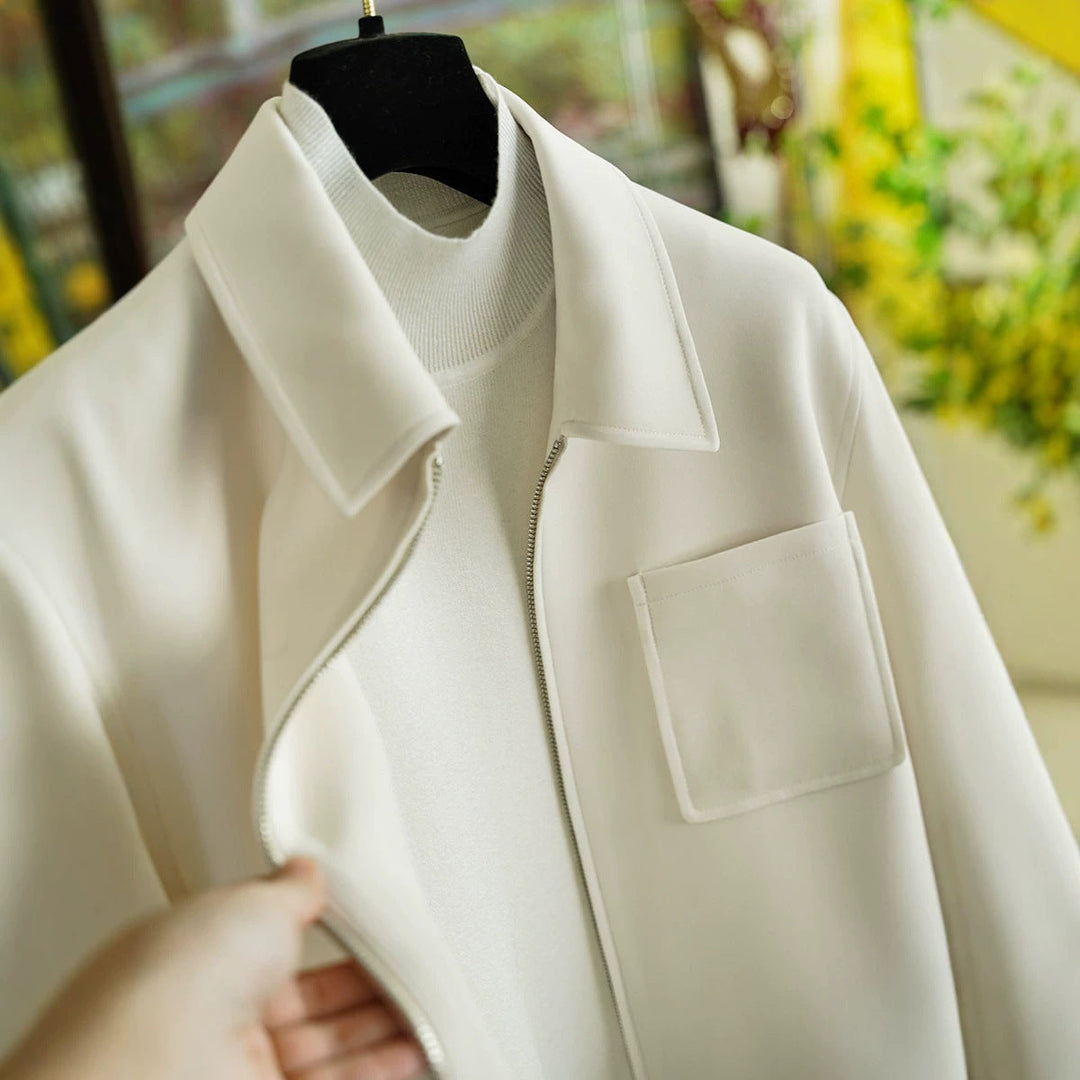 Damska Fashionable Transitional kurtka z dopasowana krój Lumaza