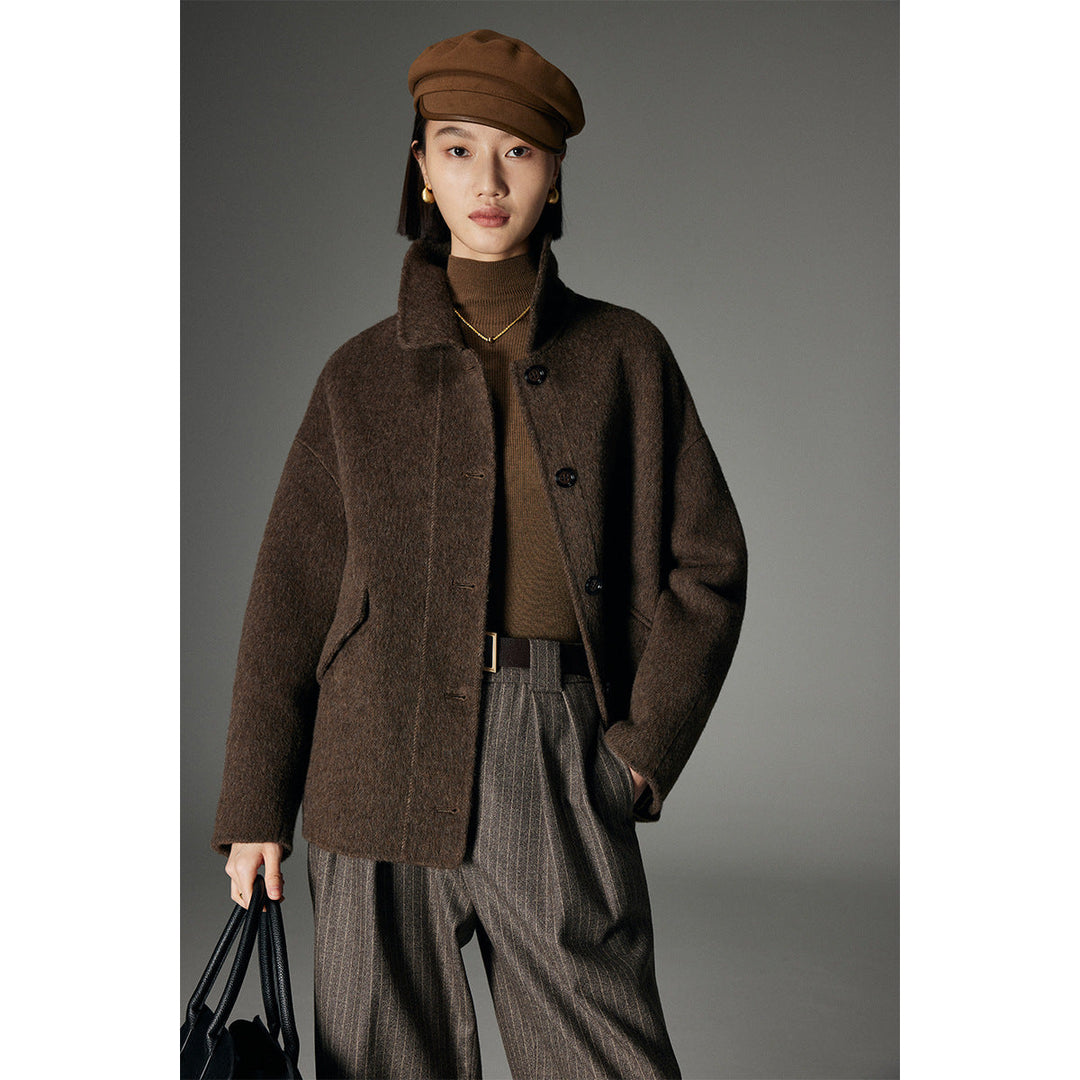 Damska Stylish Wool kurtka Lumaza