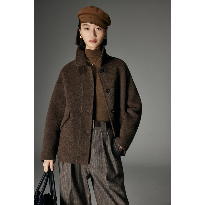 Damska Stylish Wool kurtka Lumaza