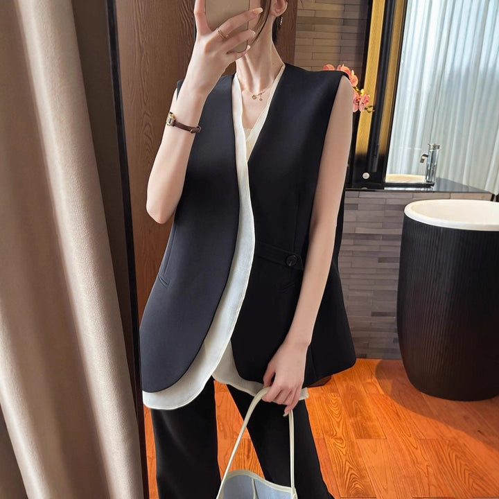 Damska Fashionable i elegancka kamizelka Lumaza