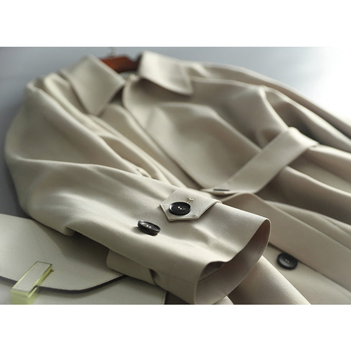 Damska eleganckaly Cut trencz Lumaza