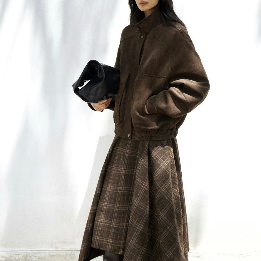 Damska Stylish oversize kurtka Lumaza