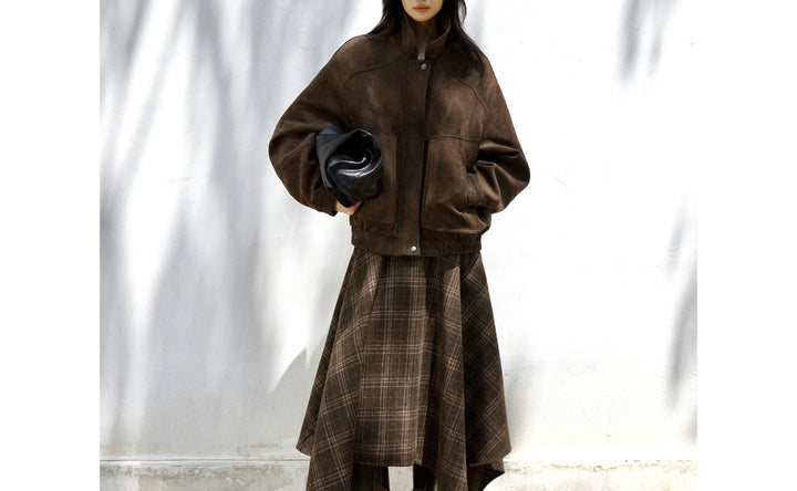 Damska Stylish oversize kurtka Lumaza