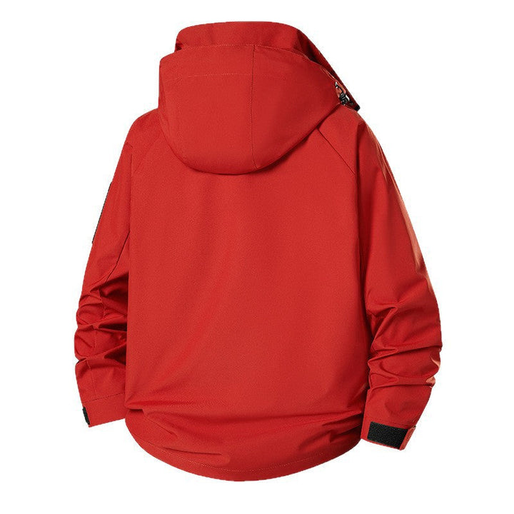 Męski 3-in-1 Softshell Parka z odpinany polar wewnętrzny kurtka i technical kaptur