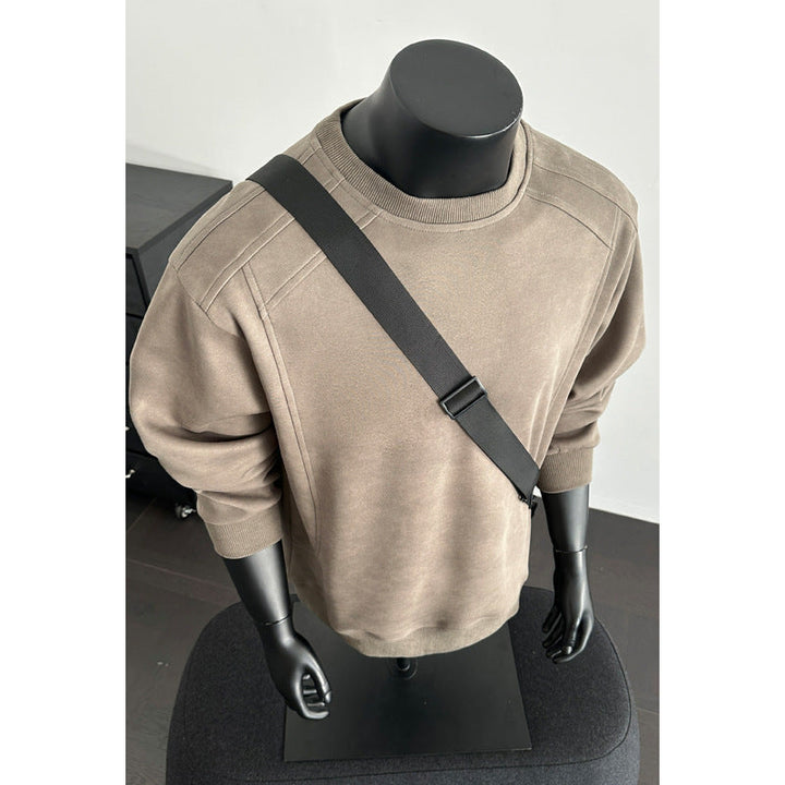 Męska Stylowy Bluza z Praktyczne Shoulder Strap
