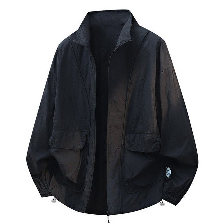 Kurtka Przeciwwiatrowa Unisex Wygodna Stylowa Sportowa