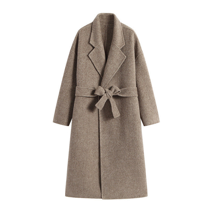 Damska elegancka i codzienna oversize Wool kurtka Drune
