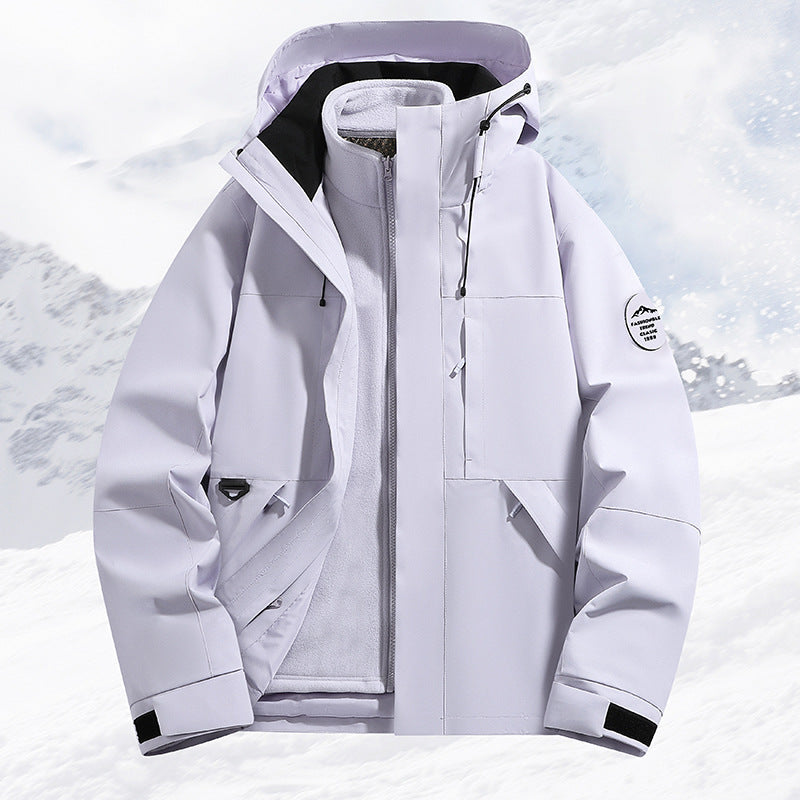 Damska Technical Ski i Winter kurtka z Removable Inner kurtka i Welded Seams Lumaza