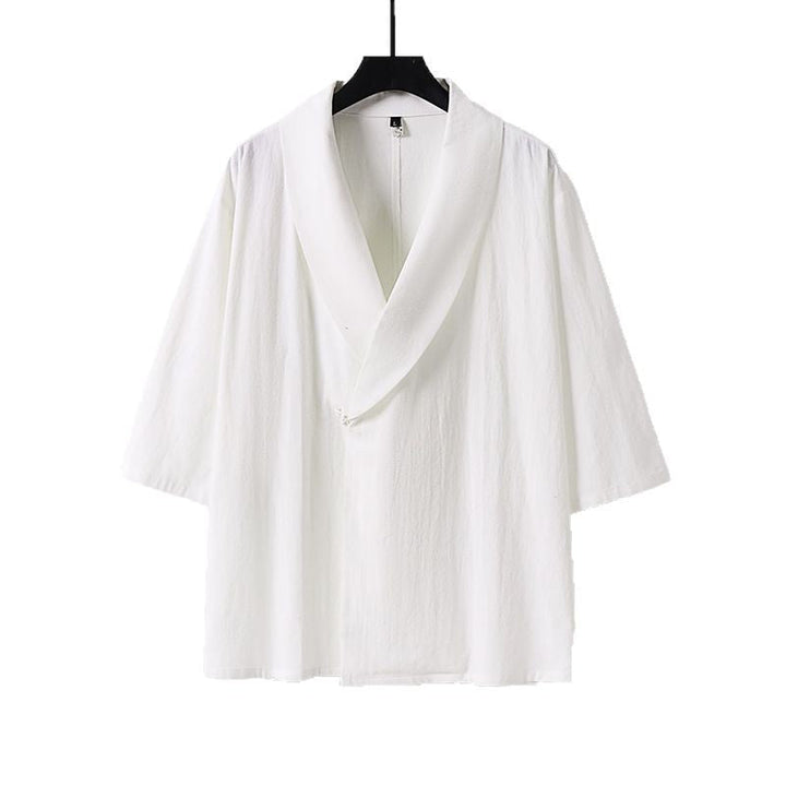 Damska oversize kimono marynarka z shawl kołnierzem Lumaza