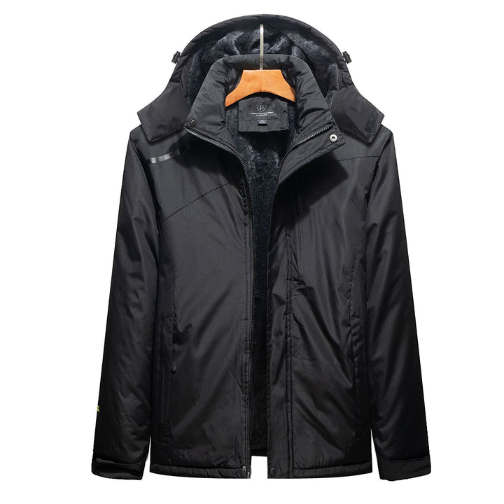 Damska funkcjonalna parka z removable hood i warming polarowa lining Lumaza
