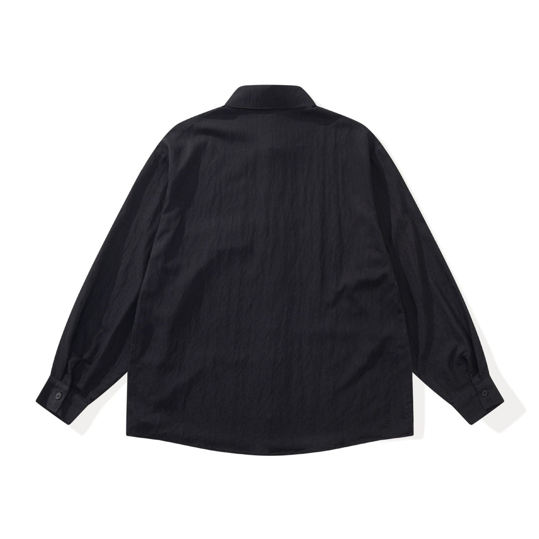 Unisex Oversize Kurtka koszulowa w Patchwork Fason