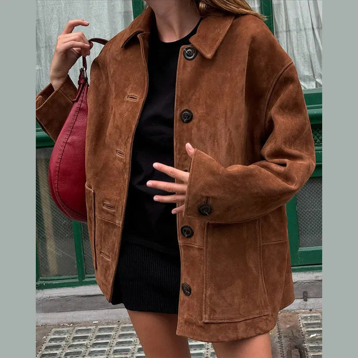 Kurtka Damska Stylowa Casualowa Elegancka
