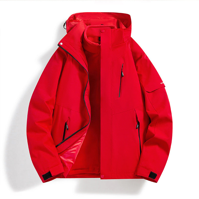Damska weatherproof softshellowa ski kurtka z polarowa lining i hood Lumaza