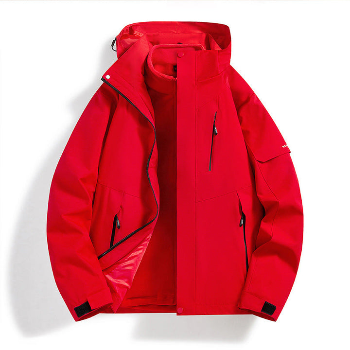 Damska weatherproof softshellowa ski kurtka z polarowa lining i hood Lumaza