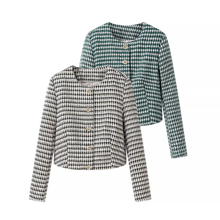 Marynarka damska ocieplana ciepła krótka