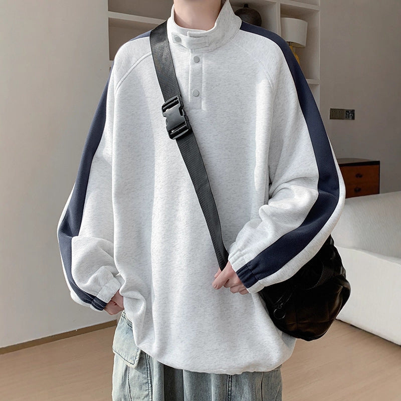 Męska Codzienny Overshirt Pulower