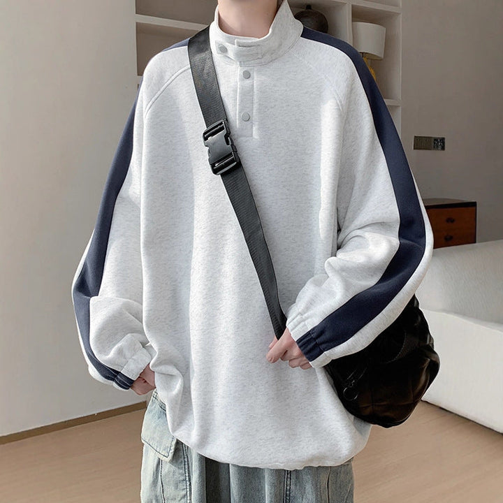 Męska Codzienny Overshirt Pulower