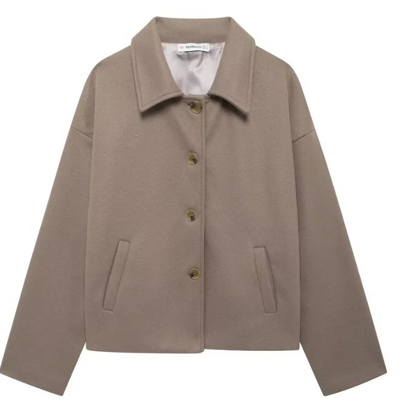 Kurtka Damska Stylowa Casualowa Elegancka