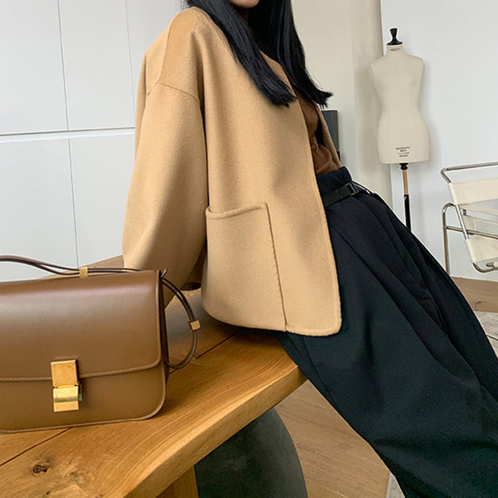 Damska Cozy i elegancka oversize kurtka Lumaza
