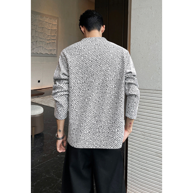 Męska Stylowy Oversize Sweter