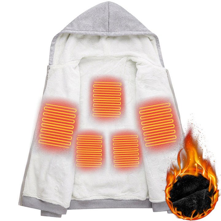 Męska Heated Polar Bluza z kapturem