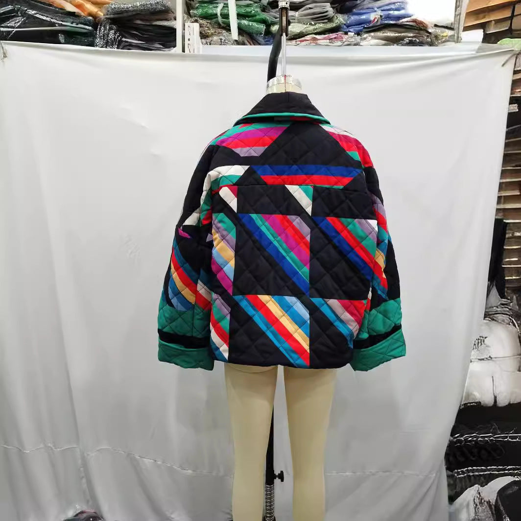 Kurtka damska oddychająca pikowana ciepła