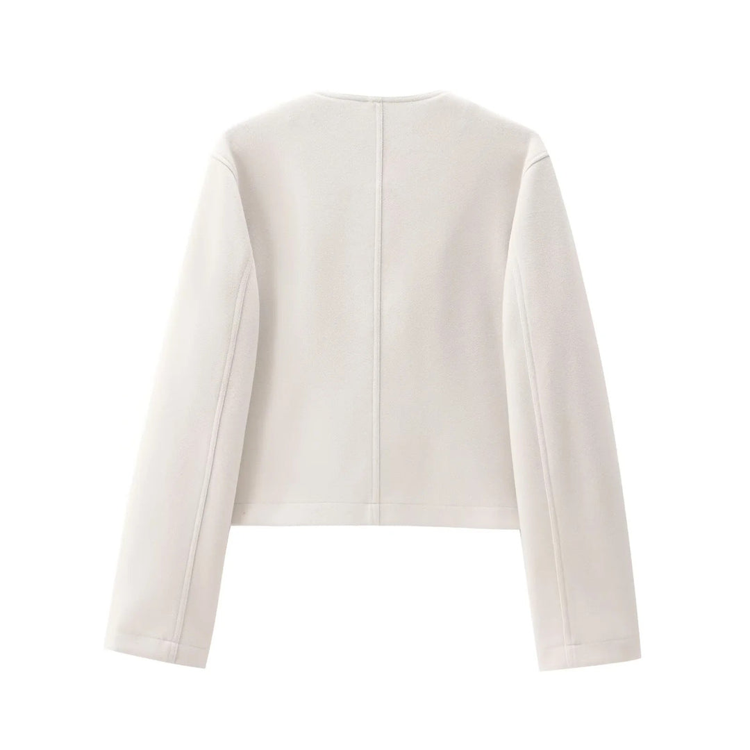 Kurtka damska lekka ciepła z kieszeniami