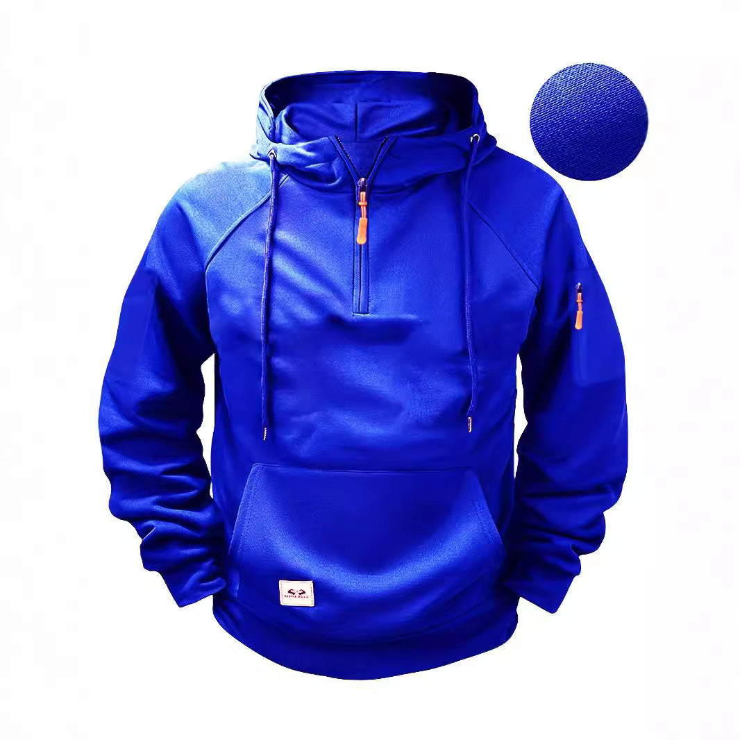 Męska Thermo-Polar Bluza z kapturem