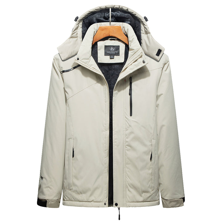 Damska funkcjonalna parka z removable hood i warming polarowa lining Lumaza