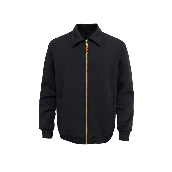 Męski Komfortowy Zip-Up Sweat Kurtka