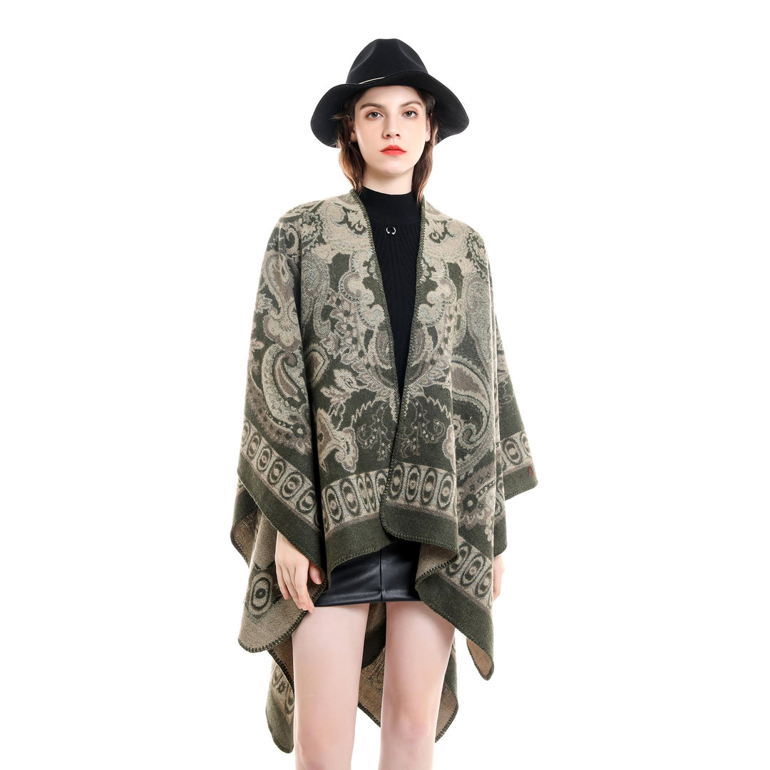 Płaszcz damski ciepła oversize casualowa